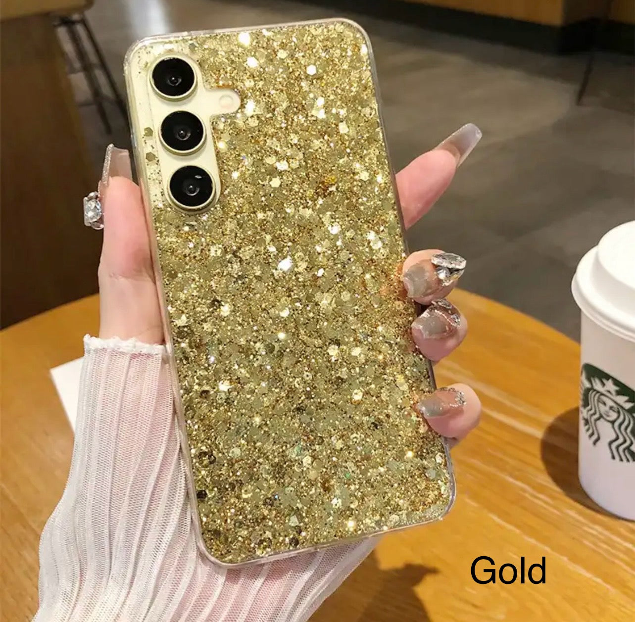 Luxury Glitter Soft Silicone Case for Samsung Galaxy S24 ULTRA S23 PlUS • Samsung Phone Cover